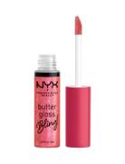 Nyx Professional Makeup Butter Gloss Bling She Got M Y 05 Lipgloss Makeup Pink NYX Professional Makeup