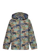 Jacket Aop Outerwear Softshells Softshell Jackets Multi/patterned Minymo