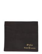 Leather Billfold Wallet Accessories Wallets Classic Wallets Brown Polo Ralph Lauren