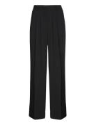 Enzo - Classic Gabardine Bottoms Trousers Wide Leg Black Day Birger Et Mikkelsen