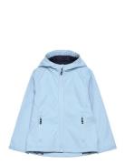 Girls Softshell - Light Weight Outerwear Softshells Softshell Jackets Blue Color Kids