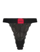 Thong Lace G-streng Undertøj Black HUGO