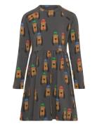 Bloodhound Aop Ls Dress Dresses & Skirts Dresses Casual Dresses Long-sleeved Casual Dresses Multi/patterned Mini Rodini