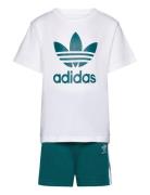 Short Tee Set Sets Sets With Short-sleeved T-shirt White Adidas Originals