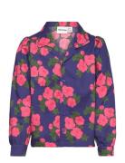 Roses Aop Woven Blouse Tops Blouses & Tunics Multi/patterned Mini Rodini