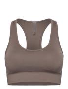 Onpdaisy-2 Seam Bra Noos Sport Bras & Tops Sports Bras - All Brown Only Play