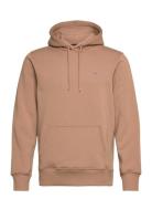 Reg Shield Hoodie Tops Sweatshirts & Hoodies Hoodies Beige GANT