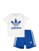 Short Tee Set Sets Sets With Short-sleeved T-shirt Blue Adidas Originals