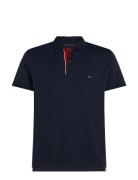 Liquid Cotton Essential Reg Polo Tops Polos Short-sleeved Navy Tommy Hilfiger