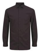 Jprblaparker Shirt L/S Noos Tops Shirts Business Brown Jack & J S