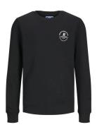 Jjeswift Sweat Crew Neck Noos Jnr Tops Sweatshirts & Hoodies Sweatshirts Black Jack & J S