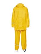 Basic Rainwear Suit -Solid Outerwear Rainwear Rainwear Sets Yellow CeLaVi