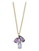 Avira Sg Lavender Accessories Jewellery Necklaces Chain Necklaces Purple Dyrberg/Kern