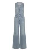 Dnm Vest Widelg Jumpsuit Dive Deep Bottoms Jumpsuits Blue LEVI´S Women