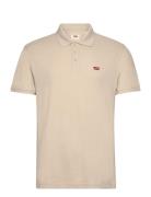 Levis Hm Polo Sahara Khaki Piq Tops Polos Short-sleeved Beige LEVI´S Men