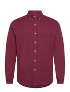 Featherweight Mesh Shirt Designers Shirts Casual Burgundy Polo Ralph Lauren