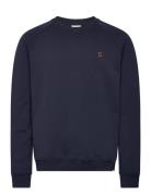 Nørregaard Sweatshirt Smu Tops Sweatshirts & Hoodies Sweatshirts Navy Les Deux