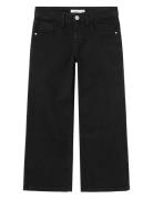 Nkfrose Wide Twi Pant 1115-Tp Noos Bottoms Jeans Wide Jeans Black Name It