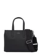 Ck Must Small Tote Bags Small Shoulder Bags-crossbody Bags Black Calvin Klein