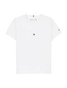 Th Nyc Foil Tee Ss Tops T-Kortærmet Skjorte White Tommy Hilfiger