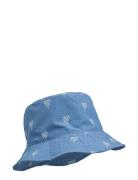 Damon Printed Bucket Hat Accessories Headwear Hats Bucket Hats Blue Liewood