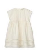 Gudrun Dress Dresses & Skirts Dresses Casual Dresses Short-sleeved Casual Dresses Cream Liewood