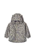 Dakota Printed Jacket Outerwear Shell Clothing Shell Jacket Beige Liewood