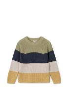 Koda Stripe Knit Jumper Tops Knitwear Pullovers Multi/patterned Liewood