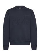 Sweatshirt Tops Sweatshirts & Hoodies Sweatshirts Navy Armani Exchange