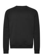 Nørregaard Sweatshirt Tonal Smu Tops Sweatshirts & Hoodies Sweatshirts Black Les Deux