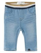 Nbmsilas Slim Swe Jeans 7025-Tr Noos Bottoms Jeans Regular Jeans Blue Name It