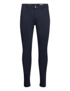 Zeumar Trousers Slim Hyperchino Color Xlite Bottoms Jeans Slim Navy Replay