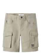 Nkmryan Reg Twi L Shorts 6776-Ba Noos Bottoms Shorts Beige Name It