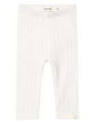 Nbfrachel Nis Slim Leggings Lil Noos Bottoms Leggings Cream Lil'Atelier