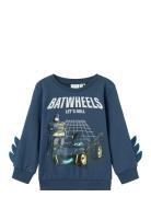 Nmmjuice Batwheels Sweat Bru Noos Wab Tops Sweatshirts & Hoodies Sweatshirts Navy Name It