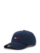 Tjm Elongated Flag Denim Cap Accessories Headwear Caps Navy Tommy Hilfiger