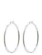 Priya Recycled Large Hoop Earrings Accessories Jewellery Earrings Hoops Silver Pilgrim