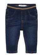 Nbmsilas Slim Swe Jeans 7025-Tr Noos Bottoms Jeans Regular Jeans Blue Name It