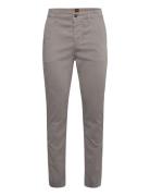 Chino_Tapered Bottoms Trousers Chinos Grey BOSS