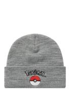 Nkmjiroko Pokemon Knithat Box Sky Accessories Headwear Hats Beanie Grey Name It