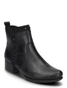 78657-00 Shoes Boots Ankle Boots Ankle Boots Flat Heel Black Rieker