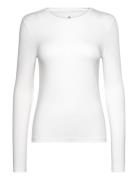 Jbs Of Dk Slim Ls Bamboo Tops T-shirts & Tops Long-sleeved White JBS Of Denmark