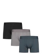 Gunnar Cotton 3-Pack Boxershorts Blue Resteröds