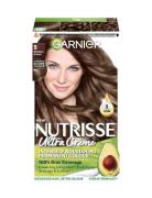 Garnier Nutrisse Ultra Crème 5.0 Medium Brown Beauty Women Hair Care Color Treatments Nude Garnier