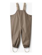 Rainwear Charlo Overall Outerwear Rainwear Bottoms Brown Wheat