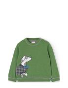 Knitwear Pullover For Baby Boy -Bci Tops Knitwear Pullovers Green Boboli