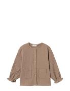 Nmflamia Ls Loose Shirt Lil Tops Shirts Long-sleeved Shirts Brown Lil'Atelier