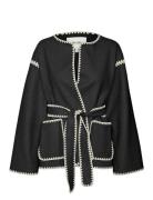 Vmzayla Ls Jacket Vma Outerwear Jackets Light-summer Jacket Black Vero Moda