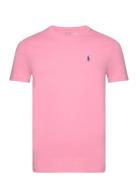 Custom Slim Fit Jersey Crewneck T-Shirt Designers T-Kortærmet Skjorte Pink Polo Ralph Lauren