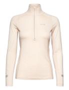 Aerial Woolmix Half Zip 2.0 Sport Sweatshirts & Hoodies Fleeces & Midlayers Beige Johaug